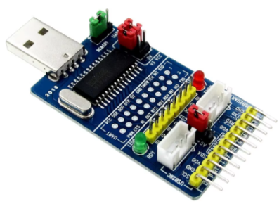 M&oacute;dulo adaptador USB CH341A para SPI I2C UART TTL ISP - Imagem 1