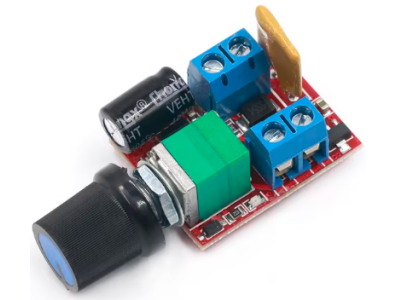 M&oacute;dulo mini controlador PWM DC-DC de velocidade para motor DC 4,5 V a 35 V 5 A Arduino Shield - Imagem 1