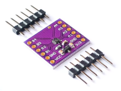 Conversor de n&iacute;vel de tens&atilde;o bidirecional 4 bits TXB0104 para shield Arduino - Imagem 1