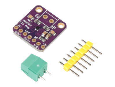 Shield Arduino M&oacute;dulo Breakout Amplificador Decodificador MAX98357 I2S sem solda - Imagem 1