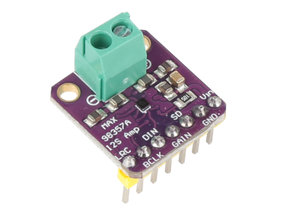 M&oacute;dulo Breakout Interface Decodificador e Amplificador I2S Max98357 (BGA) com Soldagem - Imagem 1