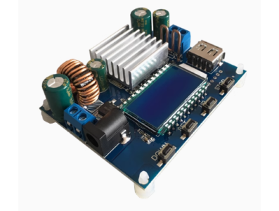 M&oacute;dulo Fonte DC Ajust&aacute;vel Boost/Buck CC/CV 4A 35W (5V 6V 9V 12V 24V) Arduino Shield (AL) - Imagem 1