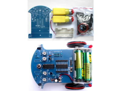 Kit DIY D2-3 Carro Rob&oacute;tico Inteligente - Imagem 1