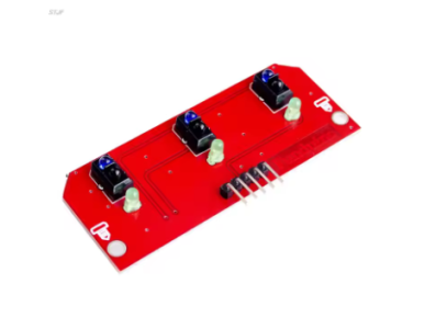 M&oacute;dulo Sensor TCRT5000 3 Canais - Imagem 1