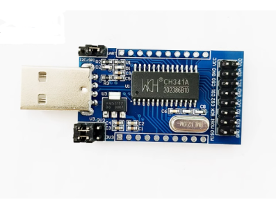 Programador e Conversor CH341A USB para UART IIC SPI I2C, Shield Arduino (AL) - Imagem 1