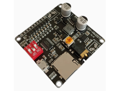 M&oacute;dulo reprodutor MP3 DY-HV20T para Shield Arduino - Imagem 1