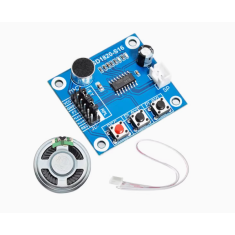 M&oacute;dulo Shield para Arduino ISD1820 de grava&ccedil;&atilde;o de voz com microfone