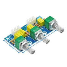 XH-M802 M&oacute;dulo passivo de tom e pr&eacute;-amplificador de pot&ecirc;ncia