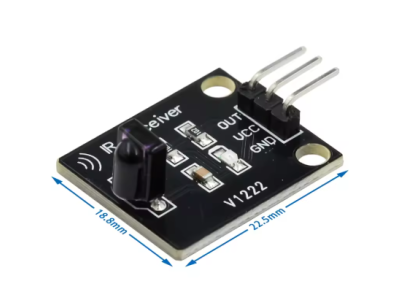 M&oacute;dulo Receptor Infravermelho Digital 38 kHz para Shield Arduino - Imagem 1