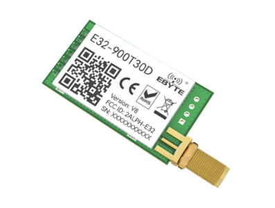 M&oacute;dulo LoRa UART Ebyte E32-900T30D 868 MHz para Shield Arduino - Imagem 1