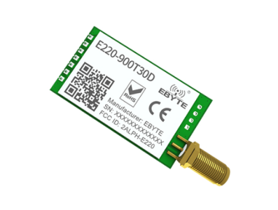 Ebyte E220-900T30D M&oacute;dulo LoRa UART 868 MHz, Shield para Arduino - Imagem 1