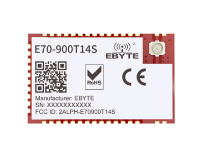 M&oacute;dulo wireless Ebyte E70-900T14S 868 MHz CC1310 Dual Core RAM para shield Arduino - Imagem 1