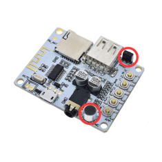 Shield Arduino amplificador de &aacute;udio Bluetooth com USB, leitor de cart&atilde;o TF e microfone