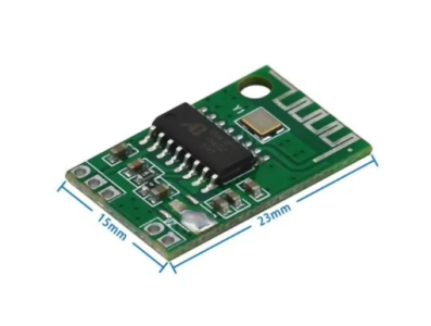 M&oacute;dulo receptor de &aacute;udio Bluetooth 5V, formato shield para Arduino, verde - Imagem 1