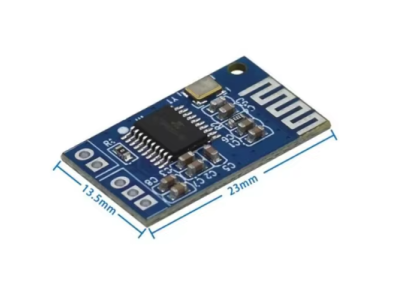 M&oacute;dulo Receptor de &Aacute;udio Bluetooth 5V Azul, Shield para Arduino - Imagem 1