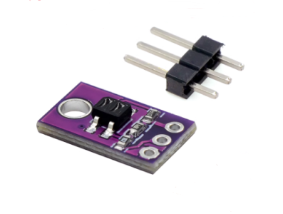 M&oacute;dulo sensor de reflex&atilde;o infravermelha QRE1113 roxo para Shield Arduino - Imagem 1