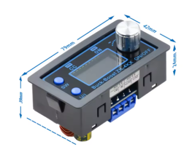 ZK-4KX M&oacute;dulo Conversor DC-DC Buck-Boost para Shield Arduino - Imagem 1
