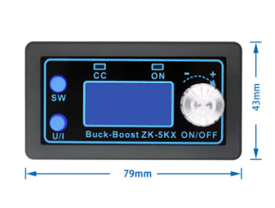 M&oacute;dulo Conversor DC-DC Buck-Boost ZK-5KX para Shield Arduino - Imagem 1