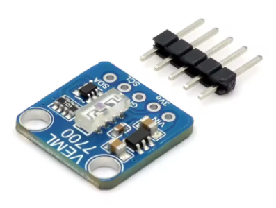 Shield para Arduino VEML7700 Sensor de Luz Ambiente Azul - Imagem 1