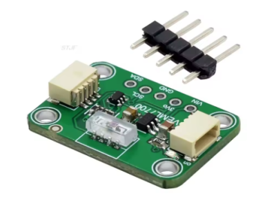 M&oacute;dulo sensor de luz ambiente VEML7700 verde horizontal para Shield Arduino - Imagem 1