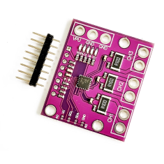 MCU-3221 INA3221 Shield Arduino M&oacute;dulo de Monitoramento de Energia e Controle Roxo