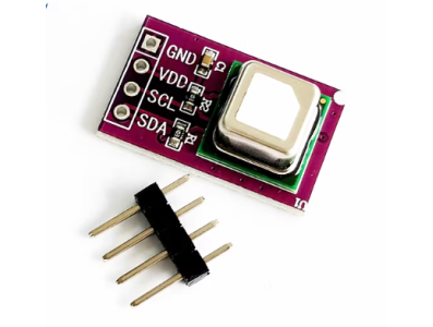 M&oacute;dulo sensor de g&aacute;s SCD40 em shield para Arduino, cor roxa - Imagem 1