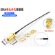 Cabo coaxial 5 cm com conector SMA f&ecirc;mea e cabe&ccedil;a de decapagem 11 mm, RG1.13 - Thumb - 1