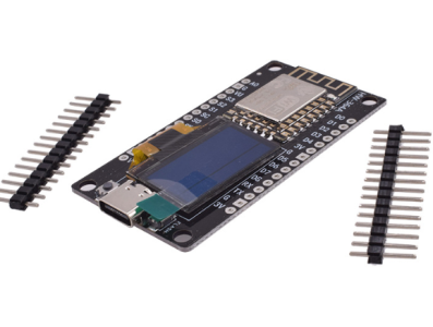 Placa de desenvolvimento NodeMCU ESP8266 com display OLED de 0,96 polegadas e conector USB Type-C - Imagem 1