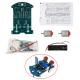 Kit DIY D2-6 Carro Inteligente com Controle Remoto Bluetooth e MCU 51 - Thumb - 1