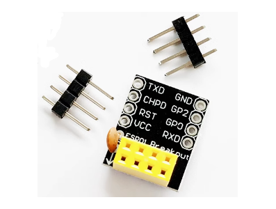 Adaptador para breadboard ESP-01/01S para m&oacute;dulos ESP8266 - Imagem 1