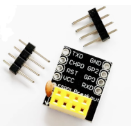 Adaptador para breadboard ESP-01/01S para m&oacute;dulos ESP8266