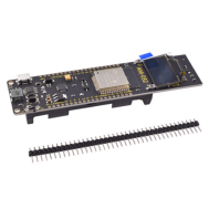 M&oacute;dulo ESP-WROOM-32 com display OLED 0,96'' &mdash; Wi‑Fi, compat&iacute;vel com Bluetooth e suporte para bateria 18650