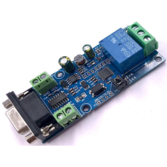 7-24V Modbus RTU 1 Channel RS232 Serial Relay Module
