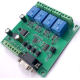7-24V Modbus RTU 4 Channel RS232 Serial Relay Module - Thumb - 1
