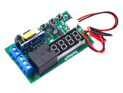 AC220V 1 Channel Time Relay Trigger Delay Timing Cycle switch module - Imagem 1