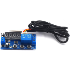 DC12V Temperature Detection Control Module Heating and Refrigerating DS18B20 Sensor Relay Switch