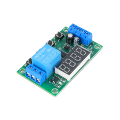 M&oacute;dulo de Rel&eacute; 1 Canal DC5V com Temporizador de Atraso, Placa de Controle YYC-2S