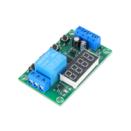 M&oacute;dulo de Rel&eacute; 1 Canal DC5V com Temporizador de Atraso, Placa de Controle YYC-2S