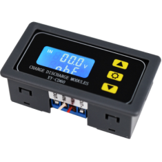 M&oacute;dulo Controlador de Carga XY-CD60 DC 6-60V com Controle de Carga e Descarga e Prote&ccedil;&atilde;o contra Baixa Tens&atilde;o e Corrente