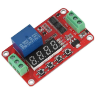 M&oacute;dulo Rel&eacute; FRM01 DC5V 1 Canal Multifuncional com Temporizador de Retardo em Loop e Auto-travamento
