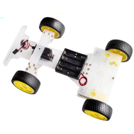 4 WD Single Layer Smart Car Chassis