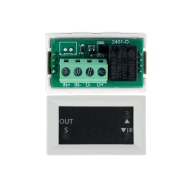 M&oacute;dulo Rel&eacute; Temporizador Digital 12V Mini com Display Duplo LED Vermelho e Verde