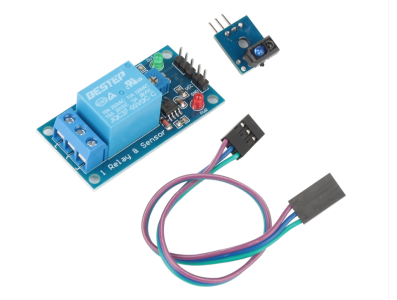 BESTEP M&oacute;dulo Rel&eacute; 1 via 5V 10A para Sensor de Rastreamento - Imagem 1