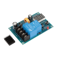 Placa Controladora XH-M604 6V-60V Carregador Inteligente Painel de Controle Autom&aacute;tico