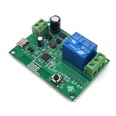 M&oacute;dulo de Rel&eacute; WiFi 1 Canal 8-80V com Controle Remoto Sem Fio