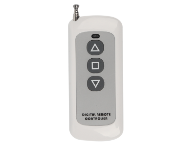 Controle remoto RF 433 MHz 3 bot&otilde;es DC 12V para rel&eacute;s e m&oacute;dulos de rel&eacute; - Imagem 1