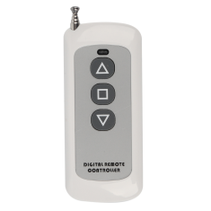 Controle Remoto RF 433 MHz 3 Bot&otilde;es DC 12V para M&oacute;dulos de Rel&eacute;