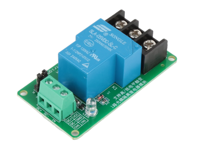 M&oacute;dulo de Rel&eacute; 1 Canal 30A com Isolamento por Optoacoplador 5V, Suporta Acionamento por N&iacute;vel Alto e Baixo - Imagem 1