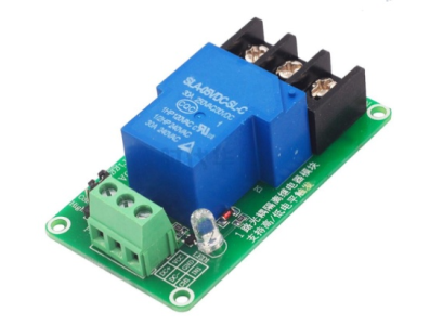 M&oacute;dulo Rel&eacute; 1 Canal 12V 30A com Isolamento por Optoacoplador Suporta Acionamento por N&iacute;vel Alto e Baixo - Imagem 1