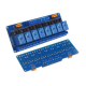 BESTEP M&oacute;dulo de Rel&eacute; 8 Canais 12V com acionamento por n&iacute;vel alto e baixo Placa Azul - Thumb - 1
